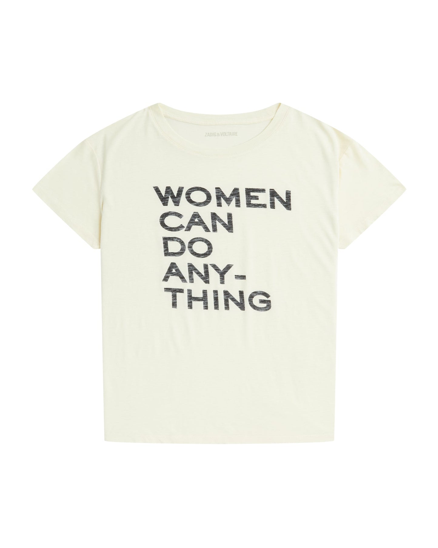 ZADIG & VOLTAIRE "women can do anything" tee shirt