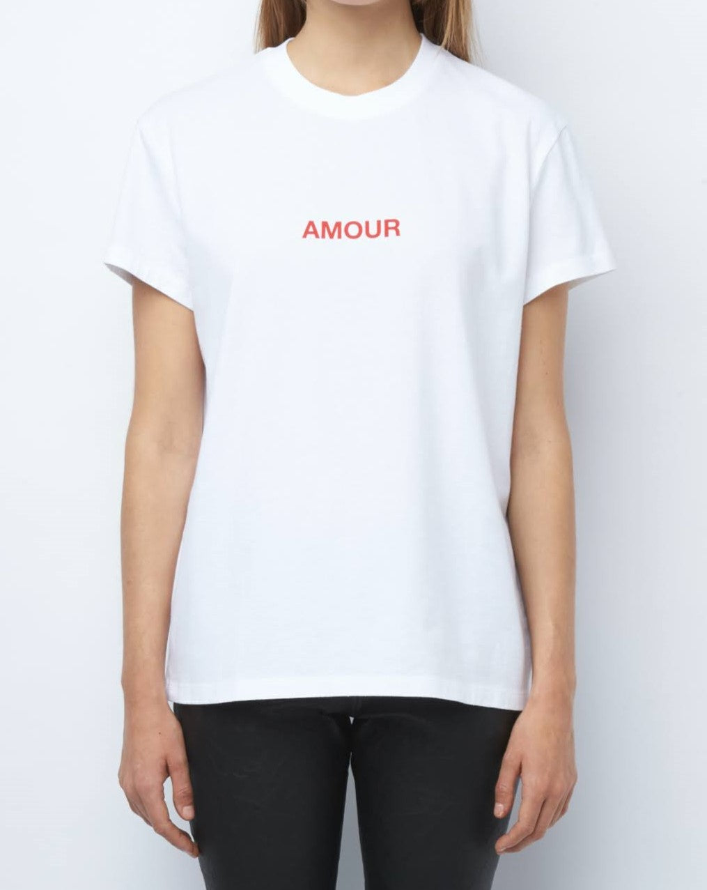 ZADIG & VOLTAIRE "AMOUR" graphic print tee shirt